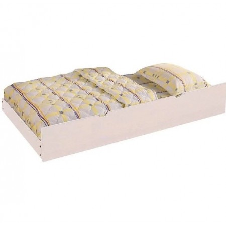 GK033 - White : Giường Kéo Phụ Sát Đất - Gầm Giường